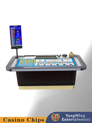 Sic Bo Chips Table d'échecs Club VIP dédié Professionnel personnalisé Cartes de poker Table de jeu Spot peut être personnalisé