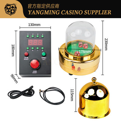 L'électricité inoxydable accessoire SI BO d'automation de jeu actionné par l'électricité de casino jouant découpent le dispositif trembleur de tasse
