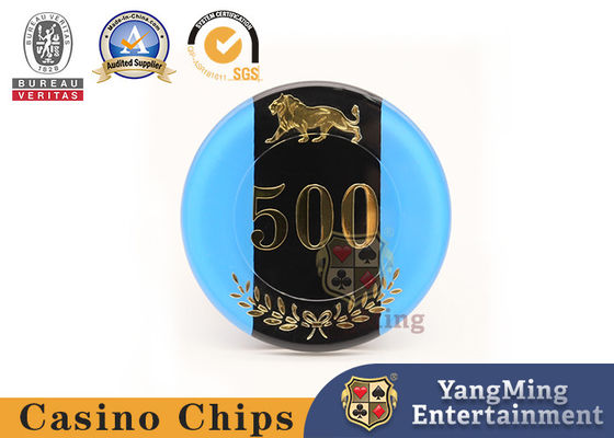 Vente en gros de jetons acryliques de baccarat RFID jetons de poker pour les jeux de table de casino club