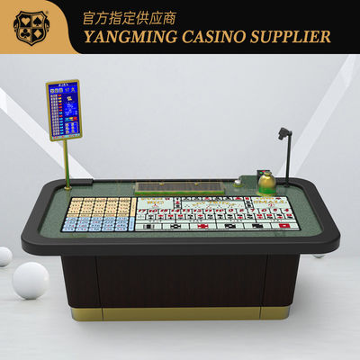 Table de craps électrique de conception professionnelle, modèle personnalisé, adapté aux clubs de jeux
