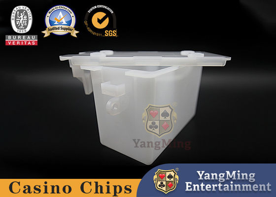 Fabrication R&D et conception Cartes de revendeur givrées Support 8 jeux de cartes Table de jeu de cartes de jeu Étui à cartes