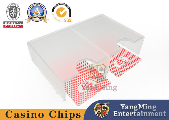 Casino Poker Jouer aux cartes 2 Deck Niuniu Jeux Couverture Boîte Fabrique Conception personnalisée
