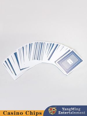 Cartes de poker en plastique Texas Hold'em Poker imperméable à l'eau Grande lettre Cartes en plastique Table de poker Table de jeu Table Top Cartes à jouer