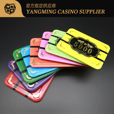 Jeu de table de baccarat en plastique