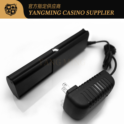 Nouvelle mise à niveau en gros, jetons de poker noirs sans fil, lumière détecteur UV pour jeu de poker de casino