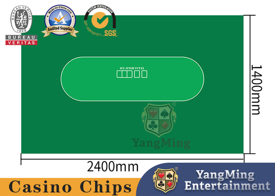 La disposition imperméable de Tableau de casino de pilou avec le tisonnier du Texas de baccara de luxe adaptent aux besoins du client