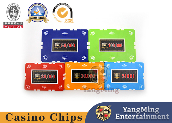 autocollant de Clay Poker Chip With Custom de conception de la feuille 12g 760 PCS avec le cas en aluminium de Casio