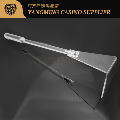 Section 2 Chips Code Receiver Retractable Thickened Chips Rake Plastic Handle transparente de baccara en céramique acrylique