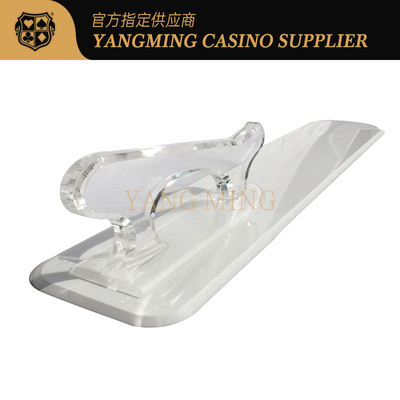 Concours de poker en plastique écologique récemment amélioré Cartes dédiées Fouette usine Manche transparente