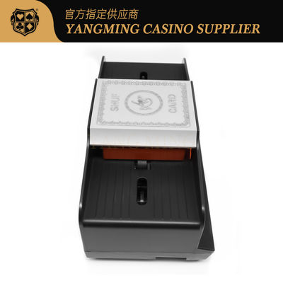 2 Jeux de Mélangeurs Manuels Baccara Texas Hold'Em Jeux de Table de Casino Mélange Pour Jeu de Casino