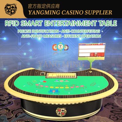 Table de casino intelligente avec RFID – Table de jeu professionnelle avec technologie RFID intégrée