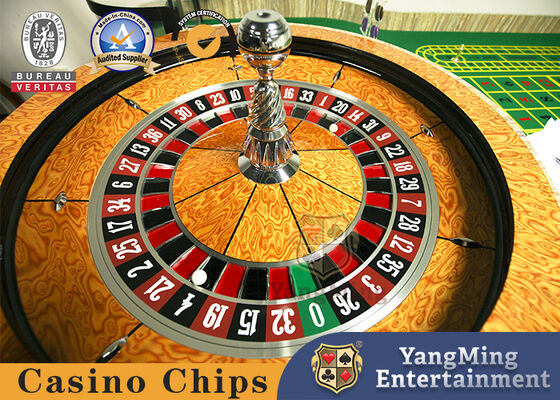 Certification internationale 36 Numéro Roulette en bois Tableau 32 Inch 80 CM Diamètre de la roue de diamètre