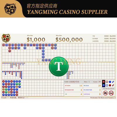 Système d'affichage de la grande route du Baccarat sur mesure – Idéal pour les applications de tables de poker de casino