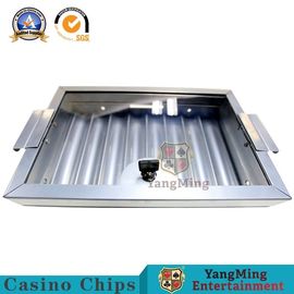 8 rangées argentent des accessoires de Tableau de nerf de boeuf du plateau 375*253mm de puce de Tableau de tisonnier de couleur