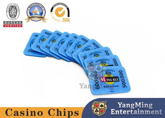 Custom RFID Casino Chips Grade 10 Person Electronic Poker Table With Intelligent System
