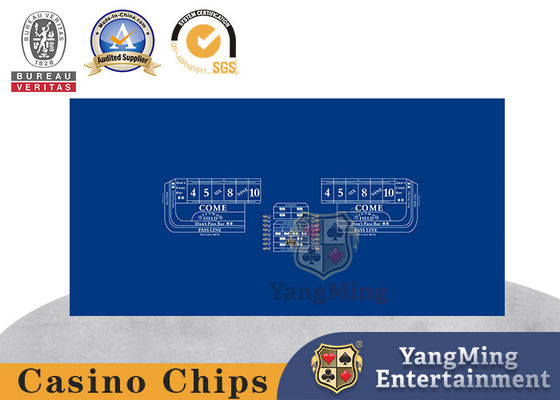 Conception sur mesure dans le style japonais Craps Sic Bo Taille de jeu de poker Tablette imperméable