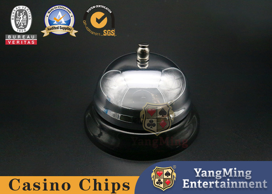 Grand appel Bells, 3,38 po. de diamètre, finition de Chrome, construction entièrement métallique, service Bell de Bell de bureau pour des hôtels